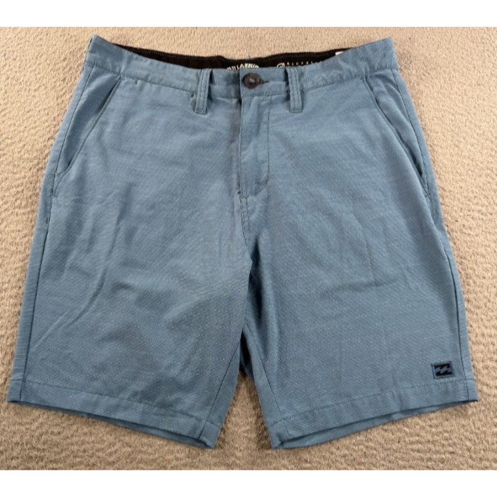 Billabong Crossfire Submersible Hybrid Shorts Mens 31 Blue Walk Board Shorts